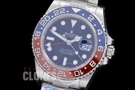 0 0 0 0 0 0 0 RLGS00974 C-PLus 904L Steel GMT 126710BLRO Pepsi SS/SS/Oyster Blue 3285 CHS