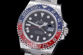 0 0 0 0 0 0 0 RLGS00973 C-PLus 904L Steel GMT 126710BLRO Pepsi SS/SS/Oyster Black 3285 CHS