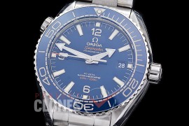 0 0 0 0 0 OMCPO435-023S M+S-F Seamaster Planet Ocean 43.5mm Blue SS/SS Calibre 8900 Superclone - 72 Hours Reserve 