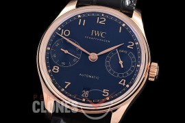 0 0 0 0 0 0 IWP7D00017 APS-F Portugieser Automatic 42 7 Days IW501707 YG/LE Black A-52011