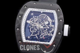 0 0 0 0 RM055-01-032B ZF RM055 Bubba Watson NTPT Limited Edition FC/RU Skeleton Seiko NH05A Mod