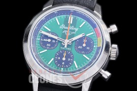 BLTT-152L Top Time B01 Ford Mustang Chronograph Limited Edition SS/SS GreenSticks Asia 7750 
