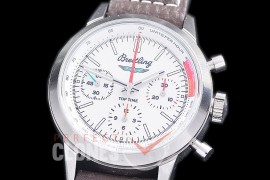 BLTT-151L Top Time B01 Ford Thunderbird Chronograph Limited Edition SS/SS White Sticks Asia 7750 