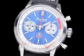 BLTT-121L Top Time Cobra Chronograph Limited Edition SS/SS Blue Sticks Asia 7750 