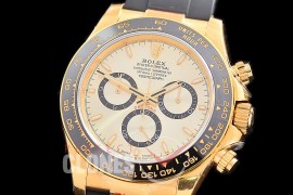 0 0 0 0 0 0 RLDF-126518-505R BPF 904L Steel Daytona 126518LN YG/CER/RU Gold Sticks 4131 Superclone - Lite Version 