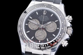0 0 0 0 RLDS-126519-102RW QF 904L Steel Daytona 126519LN SS/RU Black Sticks 4131 Superclone - 72 Hours Power Reserve Movement / Extra Weighted