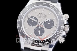 0 0 0 0 RLDS-126519-103RW QF 904L Steel Daytona 126519LN SS/RU Dark Rhodium Grey Sticks 4131 Superclone - 72 Hours Power Reserve Movement / Extra Weighted