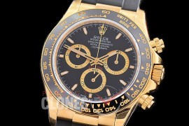0 0 0 0 0 0 RLDF-126518-102RW QF 904L Steel Daytona 126518LN YG/CER/RU Black Sticks 4131 Superclone - 72 Hours Power Reserve Movement / Extra Weighted