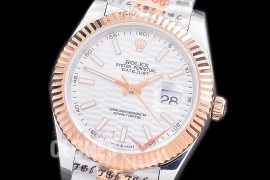 R41DJTR-207 NF 904 Steel 126331 SS/RG Fluted/Jubilee White Fluted Sticks A-2813 - Special Offer 