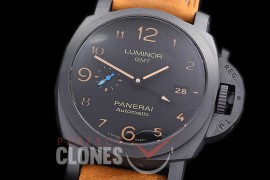 0 0 0 0 0 PN1441U01 XF/VSF Pam 1441U Luminor 1950 3 Days Marina GMT CER/LE Black VS 9011