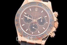 0 0 0 0 0 0 RLDFR-126515-107RW QF 904L Steel Daytona 126515LN RG/CER/RU Brown Sticks 4130 Superclone - 72 Hours Power Reserve Movement / Extra Weighted
