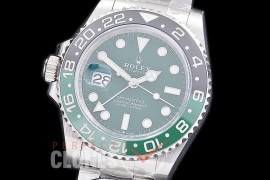 0 0 0 0 0 RLGS00875 SCF 904L Steel Lefty GMT 126729VTNR "Sprite" SS/SS/Oyster Green VR 3285 CHS