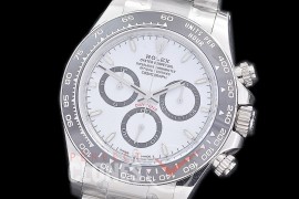 0 0 0 0 0 RLDS-126500-601 Clean-F 904L Steel Daytona 126500LN SS/SS White Sticks DD 4131 Superclone - 72 Hours Power Reserve Movement