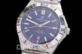 BL-C6N-102 ZF Chronomat Automatic GMT - 6 Nations Ruby Special Edition "Scotland" SS/SS Blue A-2836 