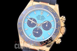 0 0 0 0 0 0 RLDF-126518-509R BPF 904L Steel Daytona 126518LN YG/CER/RU Tiffany Blue Sticks 4131 Superclone 