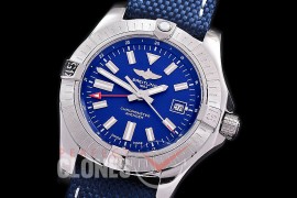 0 0 0 0 0 0 BLSA-43-033N ANF/OXF Avenger Automatic GMT 43mm SS/NY Blue Sticks Asia 2836