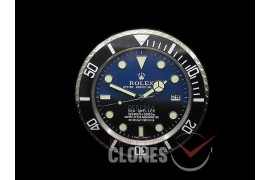 0 0 0 0 0 0 RLDC-DSSD-102 Dealer Clock Deepsea Sea Dweller Style Black/Blue Swiss Quartz