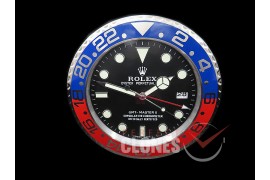 0 0 0 0 0 0 RLDC-GMT-103 Dealer Clock Pepsi GMT Style Swiss Quartz