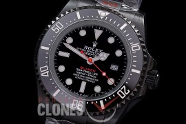 RLSD-BLK-101 BP 904L Blaken Special Edition Deepsea 116660 DLC/DLC Black A-2824
