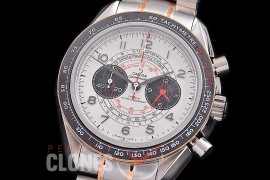 0 0 0 0 0 0 OMSP00906 Speedmaster Chronoscope SS/RG White OS20 Quartz