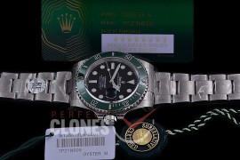 RLS-41-0052 RF 904L Steel 2020 41mm Submariner 126610LV SS/SS Black SA 3235 