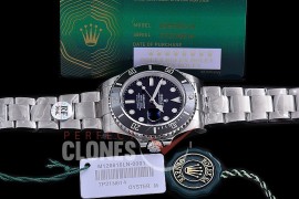 RLS-41-0051 RF 904L Steel 2020 41mm Submariner 126610LN SS/SS Black SA 3235 