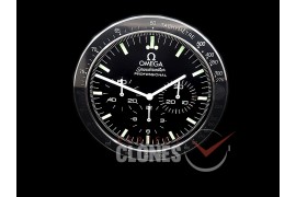 0 0 0 0 0 0 OMDC-SPD-101 Dealer Clock Speedmaster Style Swiss Quartz