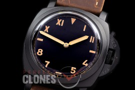 0 0 0 0 0 0 PN62901 HWF Pam 629 Luminor 1950 3 Days DLC/LE Black California Dial A-6497