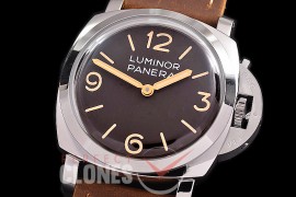 0 0 0 0 0 0 PN663Q01 HWF Pam 663 Luminor Special Edition Luminor 1950 3 Days SS/LE Brown P-3000 Superclone