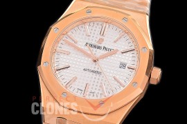 0 0 0 AP15400-711 ZF AP15400 Royal Oak Automatic RG/RG White Miyota 9015 / 3120