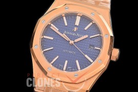 0 0 0 AP15400-713 ZF AP15400 Royal Oak Automatic RG/RG Blue Miyota 9015 / 3120