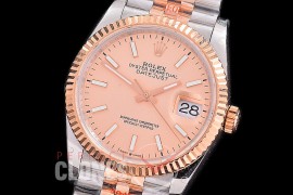 R36DJTR-3235-205 GMF 126231 SS/RG Fluted/Jubilee Rose Gold Sticks VR 3235 904L Steel / Extra Weighted Casework / Bracelet 