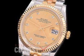 R36DJT-3235-215 GMF 126233 SS/YG Fluted/Jubilee Gold Diamonds VR 3235 904L Steel / Extra Weighted Casework / Bracelet 