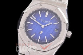 0 0 0 AP15202-705 ZF Royal Oak Jumbo Automatic 15202 SS/SS Flamed Blue Asian Clone Calibre 2121 