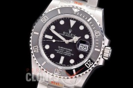 0 0 0 0 0 0 RLSS00911 NF V11 904L Steel Submariner 116610LN SS/SS Black A-2836 - Special Offer