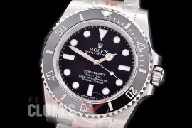 0 0 0 0 RLSS00906 NF V10 904L Steel No Date Submariner 114060LN SS/SS Black SA 3130 - Special Offer