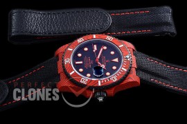 0 0 0 0 0 RLS-DIW-033 XF/VSF DIW NTPT Submariner 116610LN FC/NY Black/Red VS 3135 