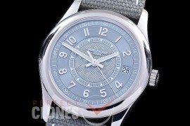 0 0 PP-6007-003 3KF Calatrava 6007A New Manufacture Limited Ed SS/LE Grey Miyota 9015 Modified Calibre 324SC