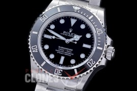 RLS-41-0106 XF/VSF 904L Steel 2020 41mm Submariner 124060LN SS/SS No Date Black VS 3235 / 72 Hours Power Reserve (Default)