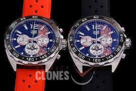 0 TGF1-00811R Indy 500 Indianapolis Speedway Special Ed Chronograph SS/RU Black OS 20 Qtz