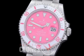 0 0 0 0 0 RLS-DIW-013 XF/VSF DIW Submariner 116610LN SS/SS Pink VS 3135 