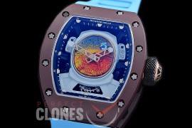 RM052-05-101B HHWF RM052-05 Paul Pharell Tourbillon DLC/RU Astronaut/Mars Asian Custom H/W Calibre