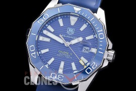 TGAQ-C5-214R Aquaracer Calibre 5 Automatic SS/RU Blue Sticks Asian 2813