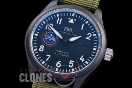 0 0 0 0 0 IWM18-051 ZF Mark XVIII Pilot Topgun SFTI Special Edition Automatic IW372412 CER/LE Black A-35111