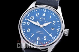 IWM20-102 ZF Mark XX Pilot Automatic IW328201 SS/LE Blue Asian Clone A32111