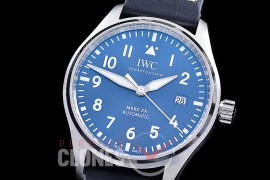 IWM20-102 ZF Mark XX Pilot Automatic IW328201 SS/LE Blue Asian Clone A32111