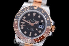 0 0 0 0 0 RLGTR00951J CF 904L Steel GMT 126711CHNR Coke SS/RG/Oyster Black VR 3285 CHS