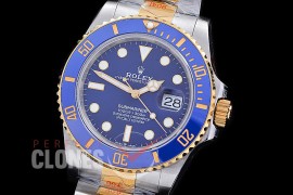 RLST-41-0002 BP V2 904L Steel 2020 41mm Submariner 126613LB SS/YG Blue VR 3235 