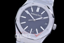 AP15510-052 TOP-F AP15510ST 50th Anniversary Royal Oak Automatic SS/SS Black Asian Clone DD Calibre 4302 28800bph