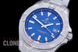 0 0 0 0 0 0 BLSA-44-303 ANF/OXF Avenger Automatic 44mm SS/SS Blue Sticks Asia 2824